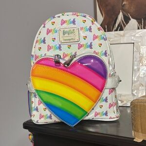Lisa Frank Rainbow Loungefly Backpack